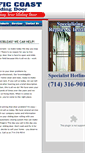 Mobile Screenshot of pacificcoastslidingdoor.com